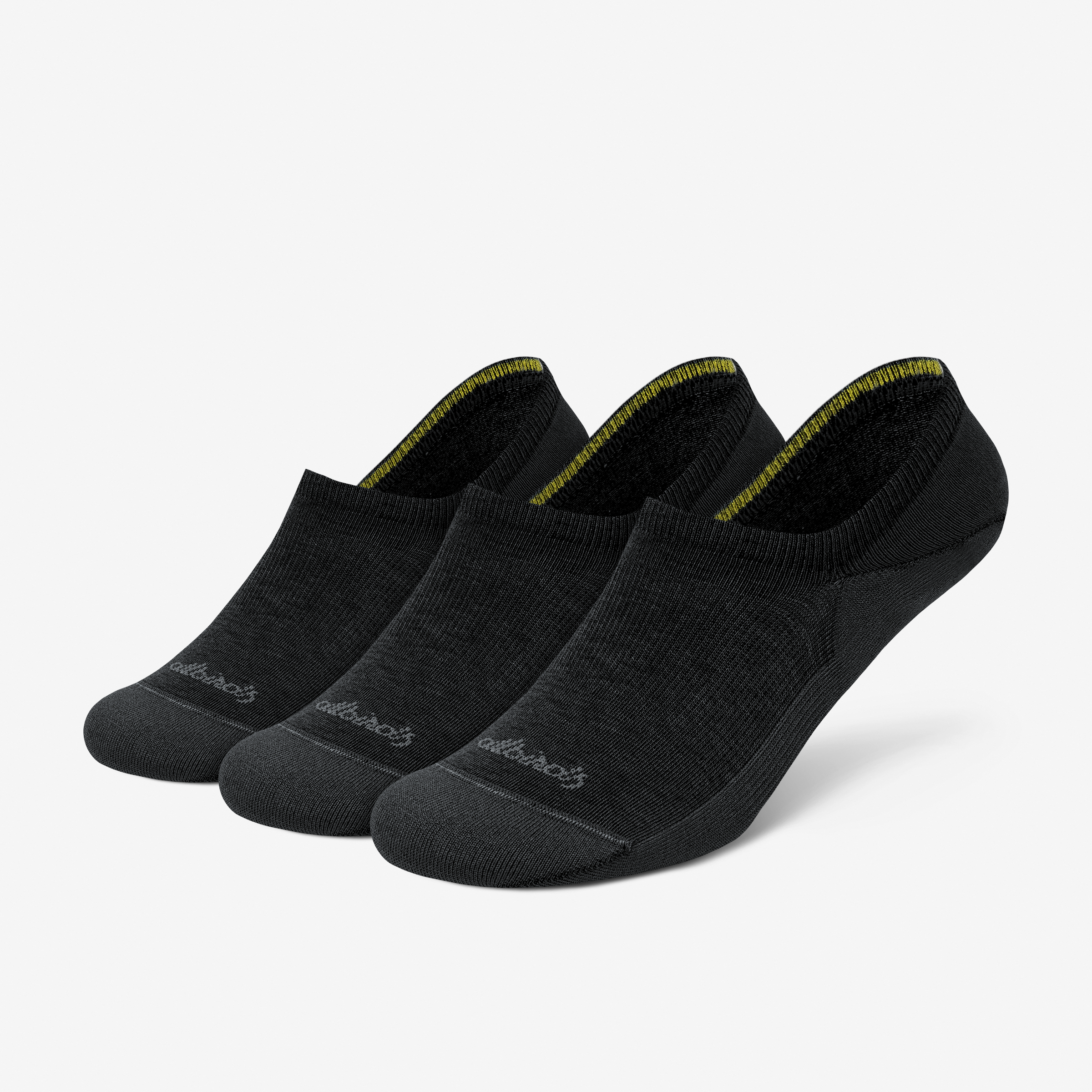 Anytime No Show Sock 3-Pack  - Natural Black