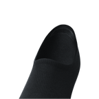 Anytime No Show Heel Grip Sock - Natural Black